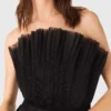 Abito bustier in tulle e organza Abito bustier in tulle e organza