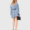 Abito camicia con strass Abito camicia con strass