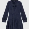 Abito camicia fluido con borchie Abito camicia fluido con borchie