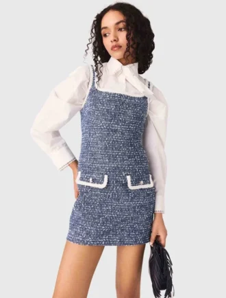 Abito corto in tweed Abito corto in tweed