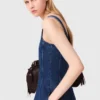 Abito midi in denim Abito midi in denim