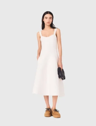 Abito midi in maglia