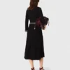 Abito midi in maglia