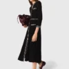 Abito midi in maglia