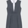 Abito sartoriale con effetto a strati
