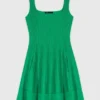 Abito skater in maglia