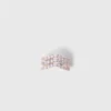 Anello con strass bicolore