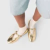 Ballerine in pelle metallizzata Ballerine in pelle metallizzata