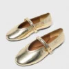 Ballerine in pelle metallizzata Ballerine in pelle metallizzata