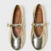 Ballerine in pelle metallizzata Ballerine in pelle metallizzata
