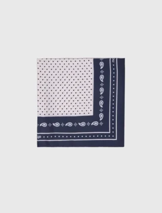 Bandana in seta stampata 60×60 Bandana in seta stampata 60×60