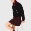 Berretto in lana e cashmere