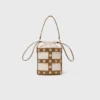 Borsa a secchiello Miss M in pelle scamosciata Borsa a secchiello Miss M in pelle scamosciata