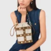 Borsa a secchiello Miss M in pelle scamosciata Borsa a secchiello Miss M in pelle scamosciata