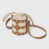 Borsa a secchiello Miss M in pelle scamosciata Borsa a secchiello Miss M in pelle scamosciata