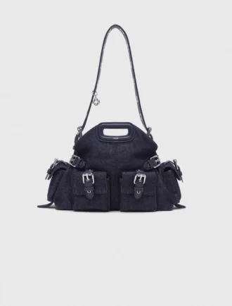 Borsa in denim con tasche Miss M