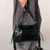 Borsa in pelle goffrata Miss M Mini Borsa in pelle goffrata Miss M Mini