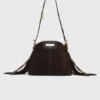 Borsa in pelle scamosciata Miss M mini Borsa in pelle scamosciata Miss M mini