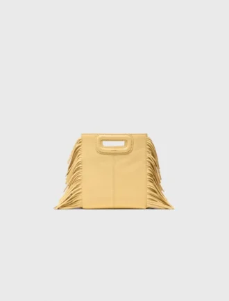 Borsa M Mini in pelle martellata opaca