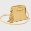 Borsa M Mini in pelle martellata opaca Borsa M Mini in pelle martellata opaca