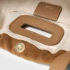Borsa Milpli Gazette in pelle scamosciata