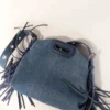 Borsa mini in denim Miss M