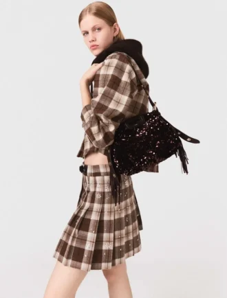 Borsa mini Miss M con paillettes Borsa mini Miss M con paillettes