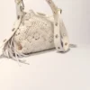 Borsa mini Miss M lavorata all’uncinetto Borsa mini Miss M lavorata all’uncinetto