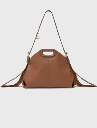 Borsa Miss M in pelle martellata