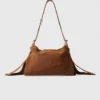 Borsa Miss M in pelle scamosciata