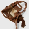 Borsa Miss M in pelle scamosciata