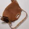 Borsa Miss M in pelle scamosciata