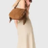Borsa Miss M in pelle scamosciata