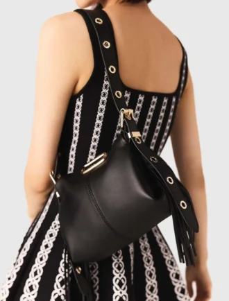 Borsa Miss M Mini con manici dorati