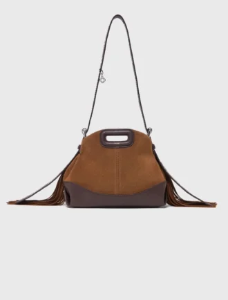 Borsa Miss M Mini in pelle e camoscio Borsa Miss M Mini in pelle e camoscio