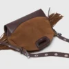 Borsa Miss M Mini in pelle e camoscio