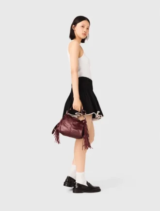 Borsa Miss M mini in pelle invecchiata