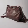 Borsa Miss M mini in pelle invecchiata