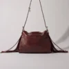 Borsa Miss M mini in pelle invecchiata