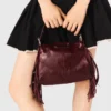 Borsa Miss M mini in pelle invecchiata
