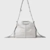 Borsa Miss M Mini in pelle metallizzata Borsa Miss M Mini in pelle metallizzata