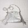 Borsa Miss M Mini in pelle metallizzata Borsa Miss M Mini in pelle metallizzata