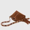 Borsa Miss M Mini in pelle scamosciata con impunture Borsa Miss M Mini in pelle scamosciata con impunture