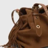 Borsa Miss M XL in pelle scamosciata Borsa Miss M XL in pelle scamosciata
