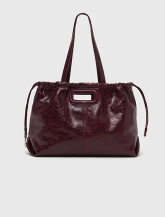 Borsa tote M in pelle craquelé Borsa tote M in pelle craquelé