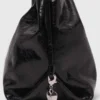Borsa tote M in pelle craquelé