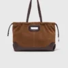 Borsa tote Milpli in pelle e pelle scamosciata Borsa tote Milpli in pelle e pelle scamosciata
