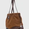 Borsa tote Milpli in pelle e pelle scamosciata Borsa tote Milpli in pelle e pelle scamosciata