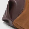 Borsa tote Milpli in pelle e pelle scamosciata Borsa tote Milpli in pelle e pelle scamosciata