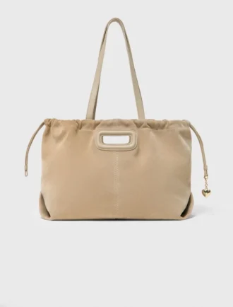 Borsa tote Milpli in pelle scamosciata Borsa tote Milpli in pelle scamosciata